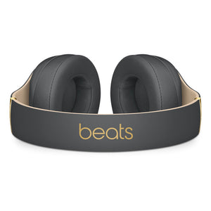 Beats Studio3 Wireless Bluetooth Headphones Shadow Gray / Skyline Bundle