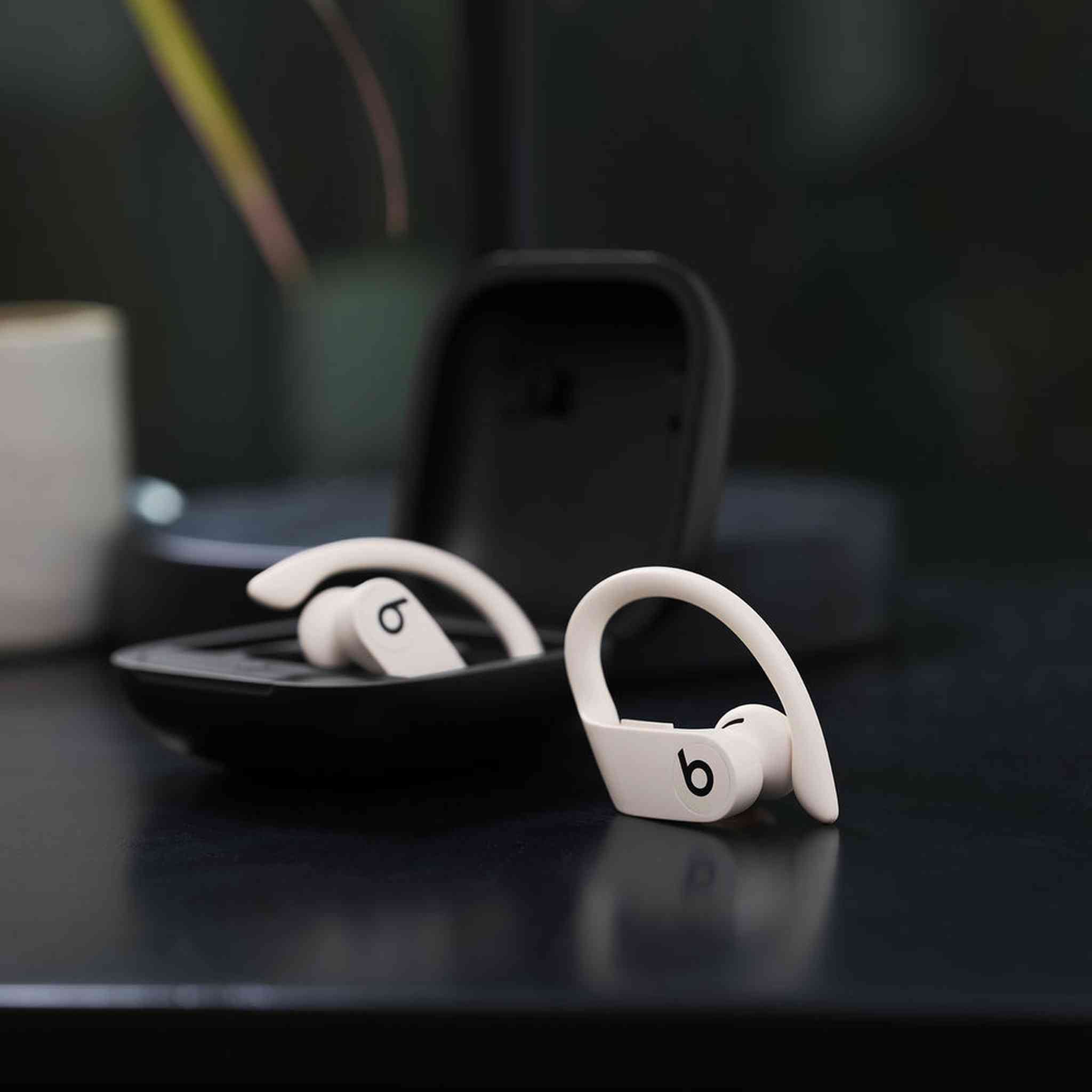 Beats by Dr. Dre Powerbeats Pro In-Ear Wireless Headphones Ivory Bundle With More Accessories Beats