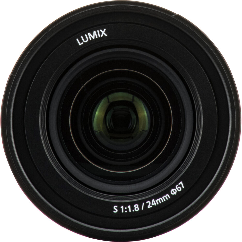Panasonic LUMIX S Series Camera Lens, 24mm F1.8 L-Mountt Interchangeable Lens for Mirrorless Full Frame Digital Cameras, S-S24