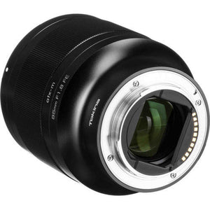 Tokina atx-m 85mm f/1.8 FE Lens for Sony E + Sling Backpack + Photography Software + More