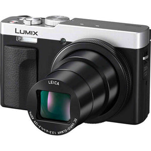 Panasonic ZS99 Point and Shoot Compact Travel Digital Camera Silver - Bundle