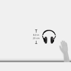 Audio-Technica ATH-M30x Professional Studio Monitor Headphones, Headphone stand