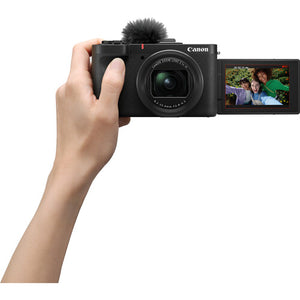 Canon PowerShot V1 4K Camera | 1-Inch Sensor, Flip Screen, Face Tracking - Bundle