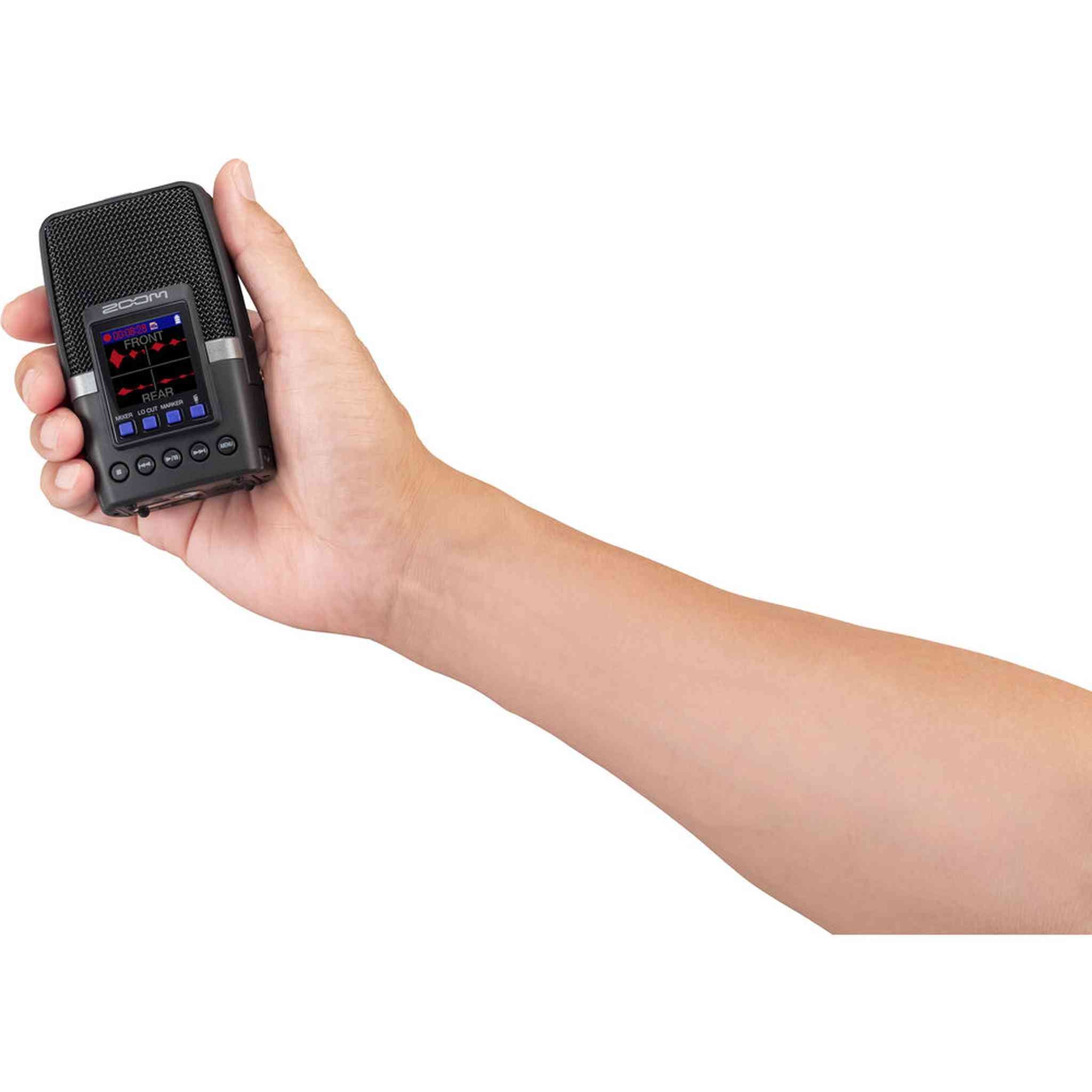 Zoom H2essential Multi-Mic32-Bit Float Handy Recorder + Bluetooth Adapter, Bundle