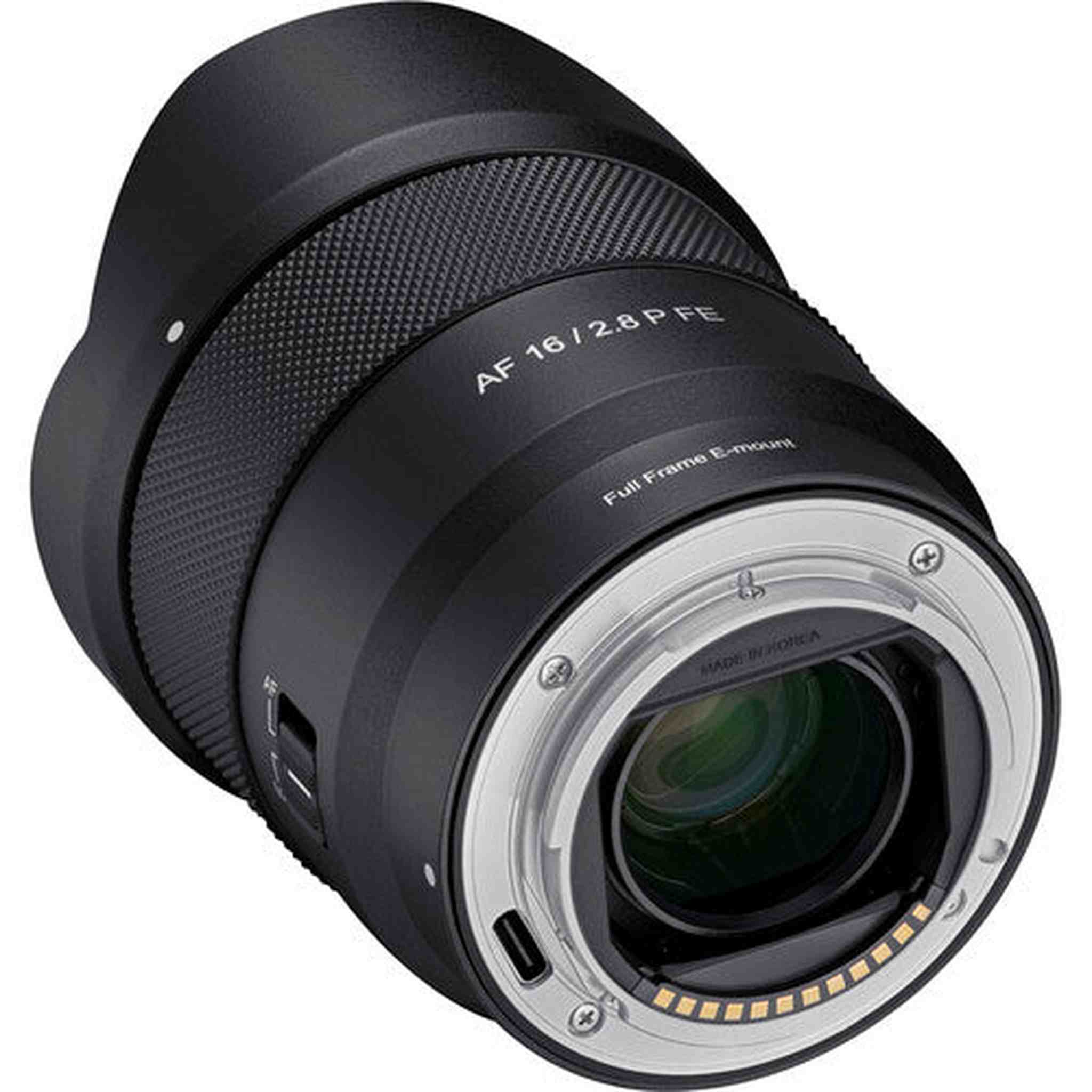 Samyang AF 16mm f/2.8 P FE Lens Sony E , 2 Pack 64GB PRO UHS-I SDXC Memory Card