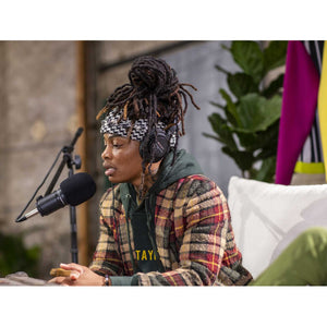 Zoom ZDM-1 Dynamic Microphone, Tripod Boom Microphone Adjustable Floor Stand