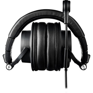 Audio-Technica ATH-M50xSTS XLR StreamSet Streaming Headset, Headphone stand