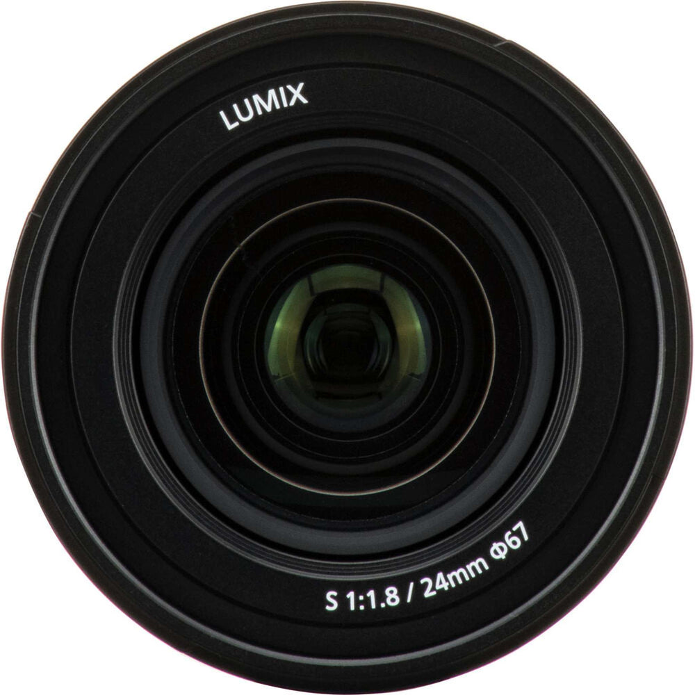 Panasonic LUMIX S Series Camera Lens, 24mm F1.8 L-Mountt Interchangeable Lens for Mirrorless Full Frame Digital Cameras, S-S24