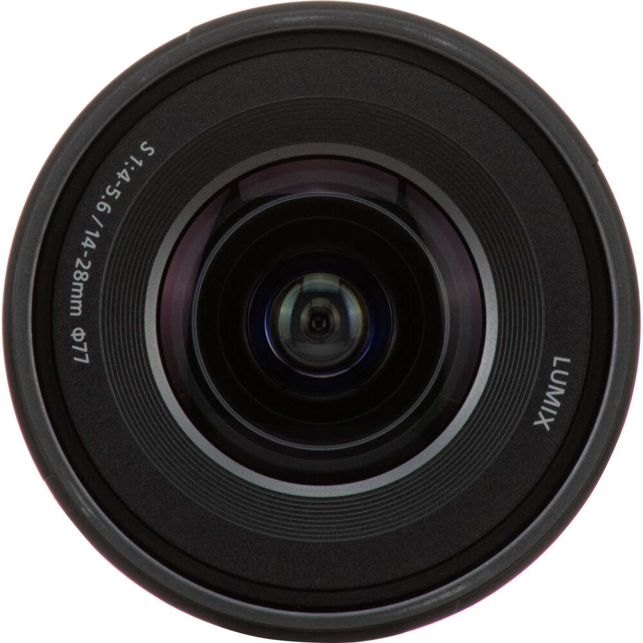 Panasonic LUMIX S Series Camera Lens, 14-28mm F4-5.6 Ultra Wide-Angle Zoom Lens with Macro Capability, S-R1428