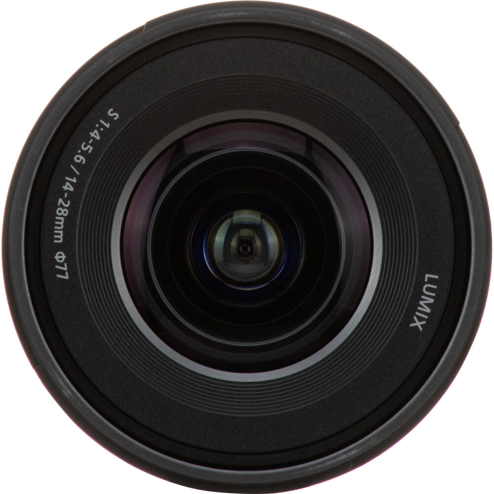Panasonic LUMIX S Series Camera Lens, 14-28mm F4-5.6 Ultra Wide-Angle Zoom Lens with Macro Capability, S-R1428