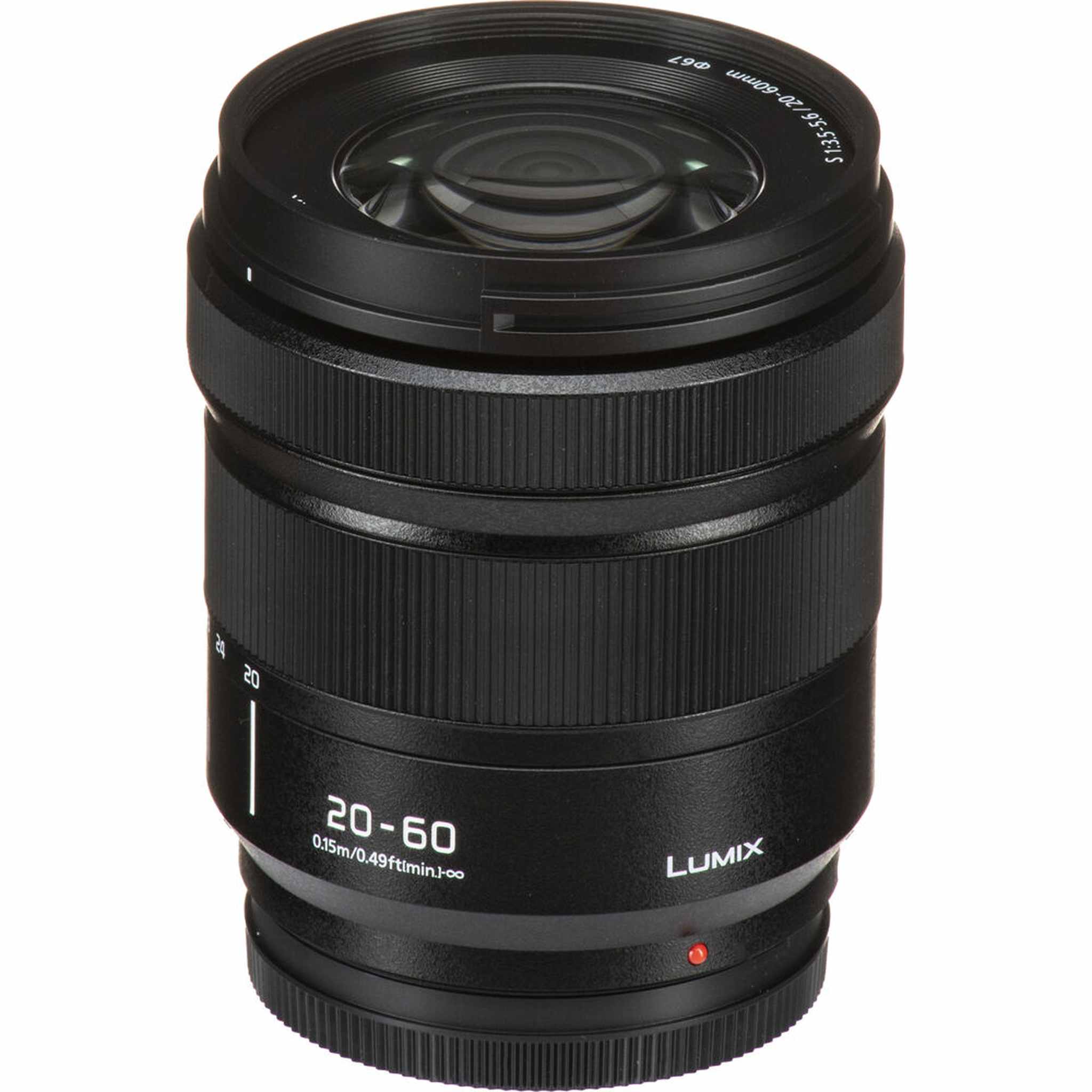 Panasonic LUMIX S5IIX Mirrorless Camera 24.2MP with 20-60mm F3.5-5.6 Lens Bundle