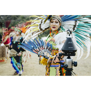 Zoom H3-VR Handy Audio Recorder with Built-In Ambisonics Mic Array Bundle