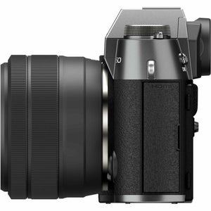 Fujifilm X-T50 Mirrorless Digital Camera XC15-45mmF3.5-5.6 OIS PZ - Black Bundle