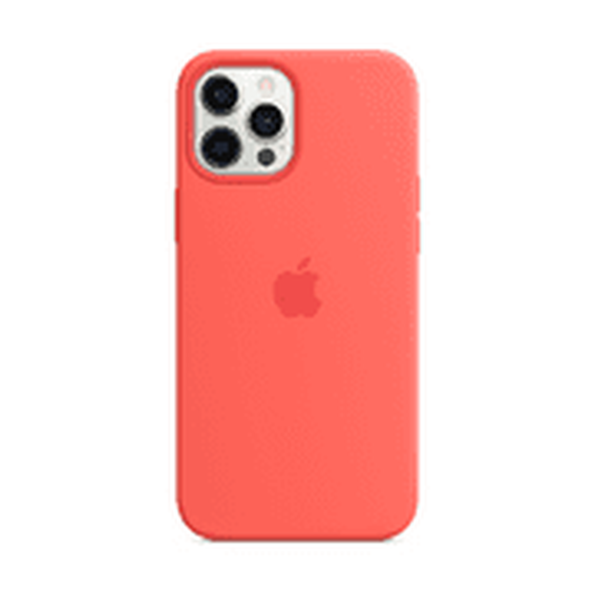 Apple iPhone 12 Pro Max Silicone Case with MagSafe - Pink Citrus Apple