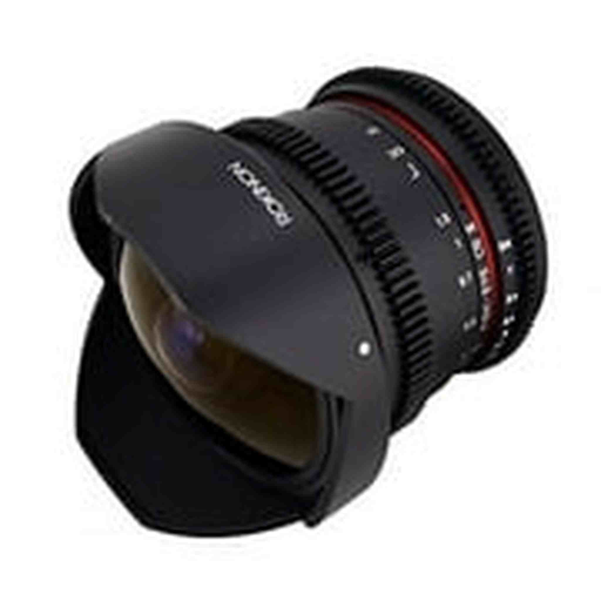 Rokinon 8mm T/3.8 Fisheye Cine Lens with Removable Hood for Sony E