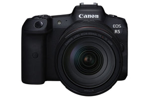 Canon EOS R5 Full Frame Mirrorless Camera + RF 24-105mm F4 L is USM Lens Kit International Model