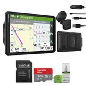 Garmin dezl OTR820, Large, Easy-to-Read 8” GPS Truck Navigator Bundle Garmin