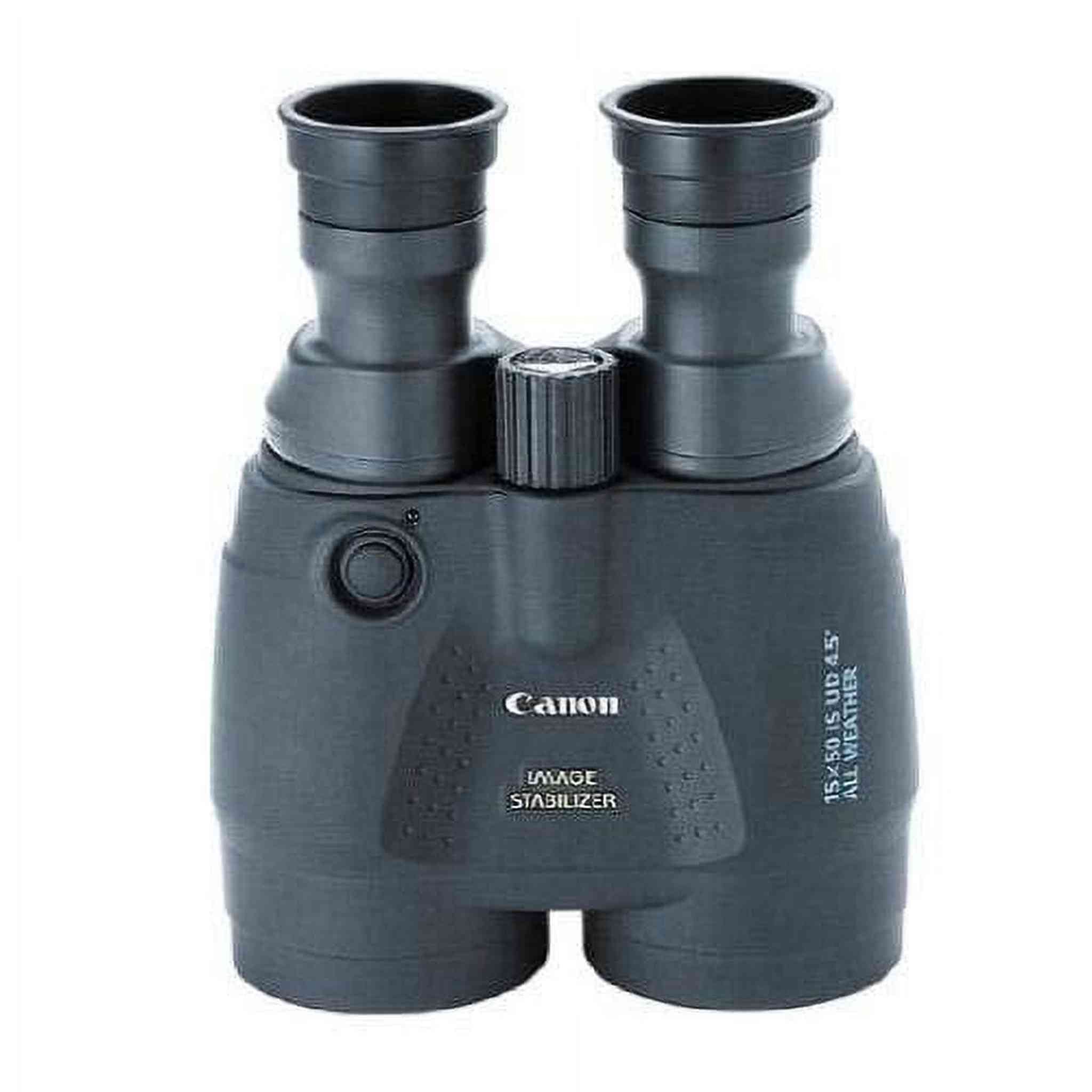 Canon 18x50 Image Stabilization All-Weather Binoculars w/Case, Neck Strap & Batteries International Version No Warranty Canon