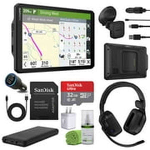 Garmin dezl OTR820, Large, Easy-to-Read 8” GPS Truck Navigator Bundle