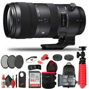 Sigma 70-200mm f/2.8 DG OS HSM Sports Lens for Nikon F 590955 Bundle