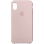 Apple Silicone Case (for iPhone X) - Pink Sand