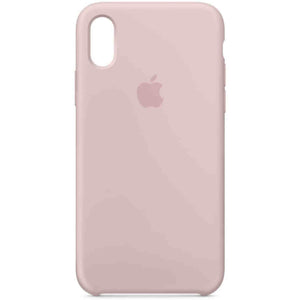Apple Silicone Case for iPhone X - Pink Sand