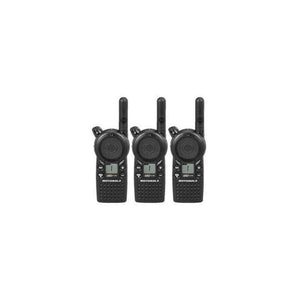 3 Pack of Motorola CLS1110 Two Way Radio Walkie Talkies UHF Motorola