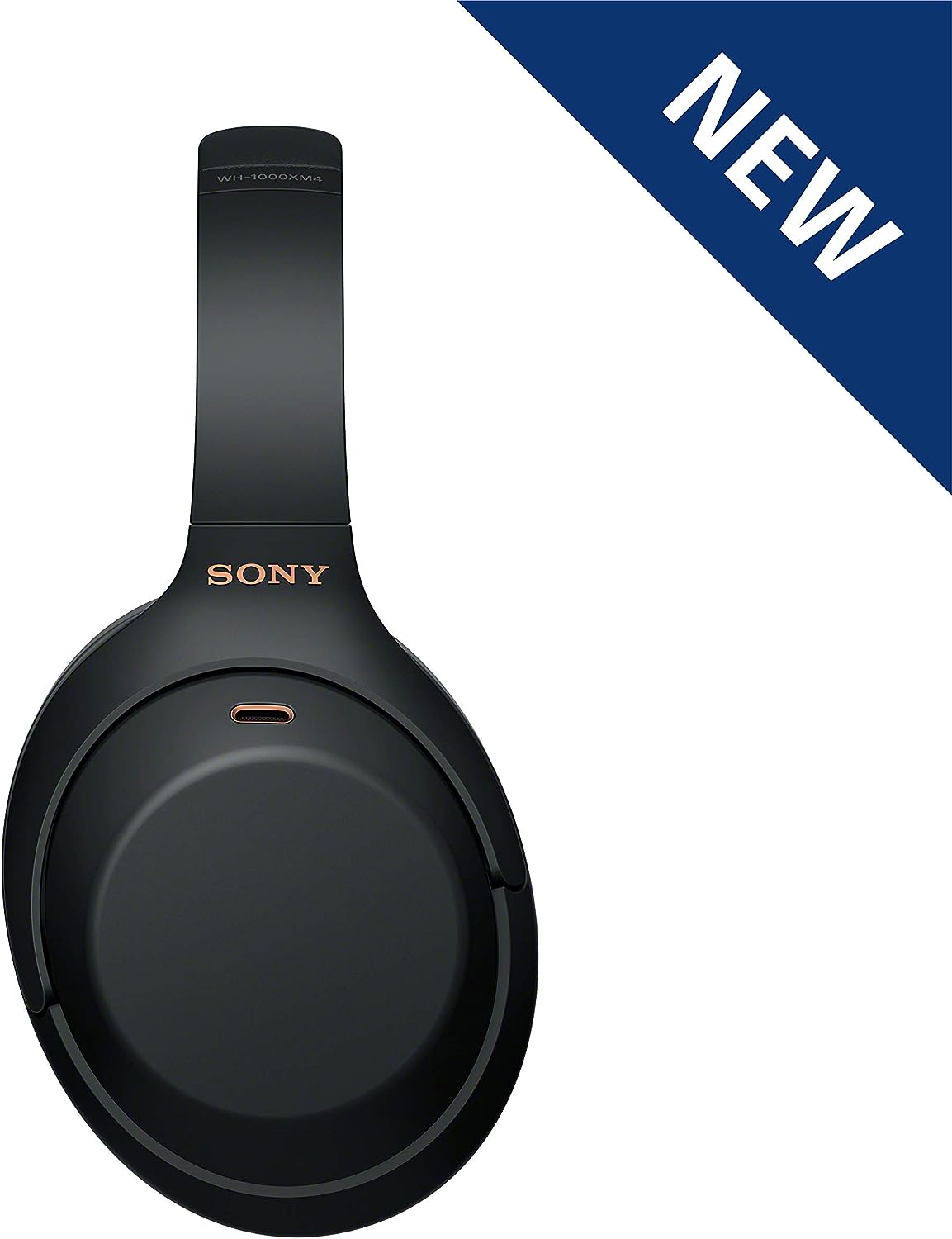 Sony WH-1000XM4 Wireless Industry Leading Noise Canceling Overhead Headphones with Mic for Phone-Call and Alexa Voice Control, Black