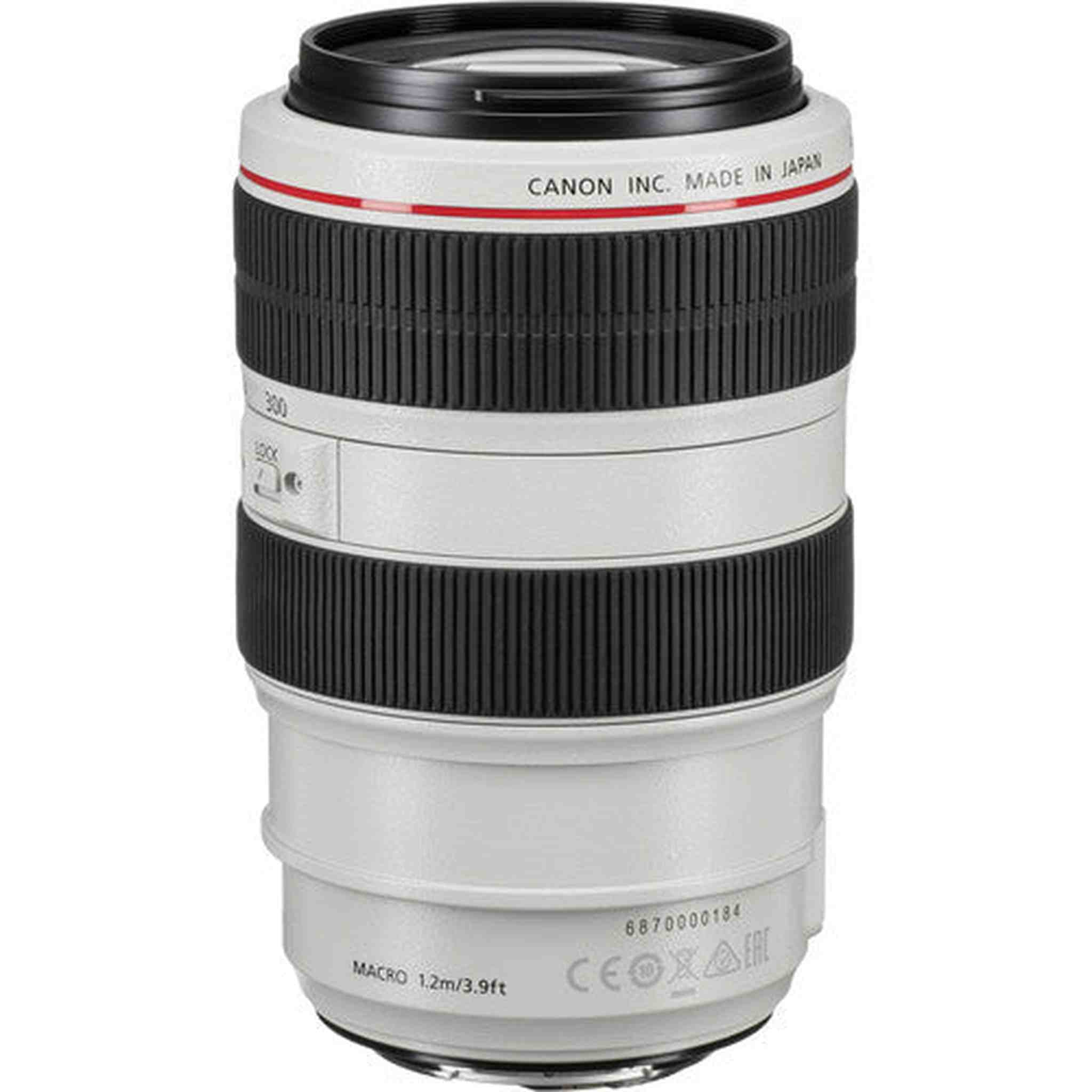 Canon EF 70-300mm f/4-5.6L IS USM Lens Bundle with Cleaning Kit, Filter Kit, and Padded Lens Case International Model - Used Canon
