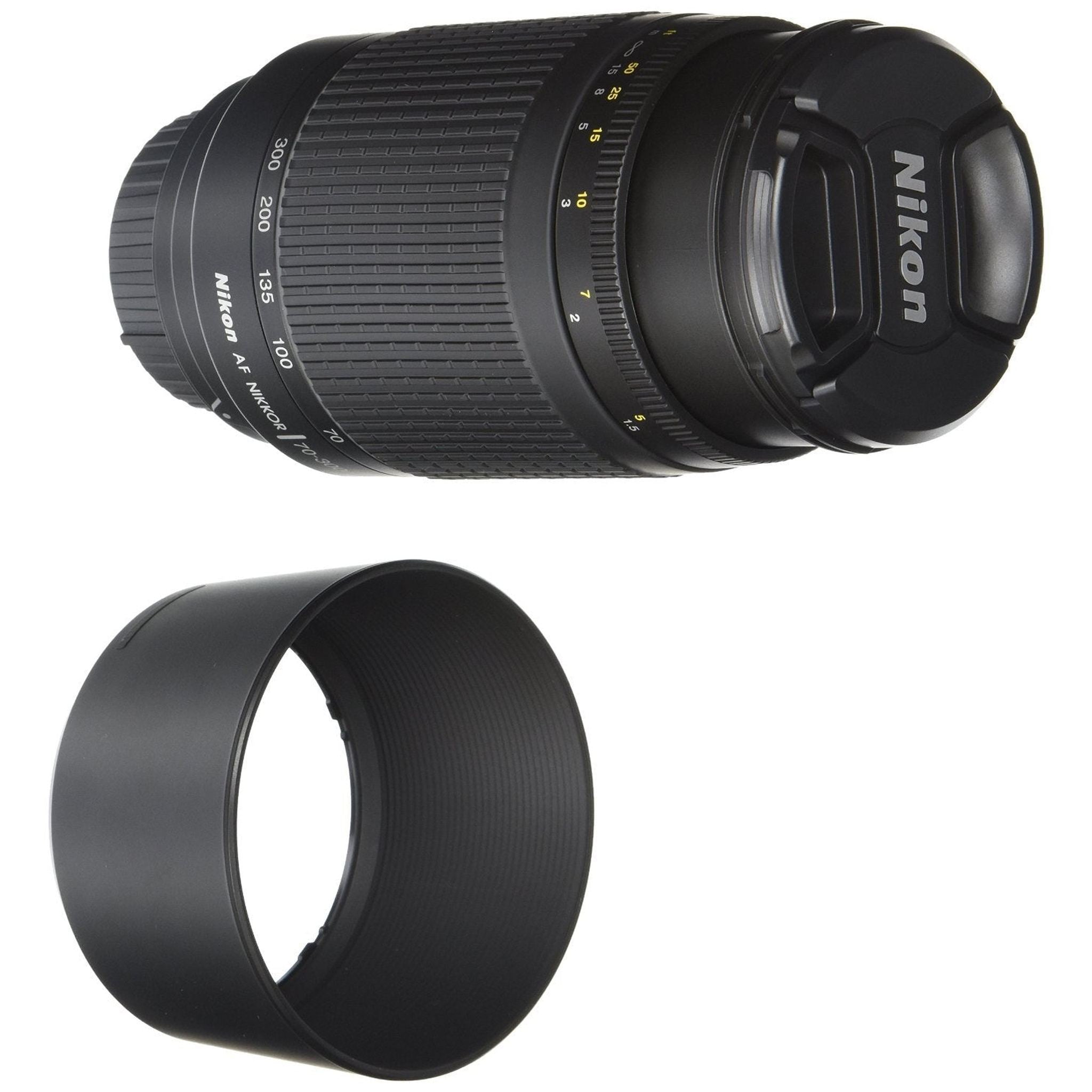 Nikon 70-300 mm f/4-5.6G Zoom Lens with Auto Focus for Nikon DSLR Cameras Renewed - Reconditioned