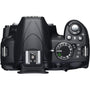 Nikon D3100 14.2MP DX-Format DSLR Digital Camera Body Only No Lens - Black Bundle