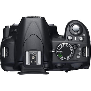 Nikon D3100 14.2MP Digital Camera Body Only - Black No Lens Intl Renewed - Reconditioned Nikon