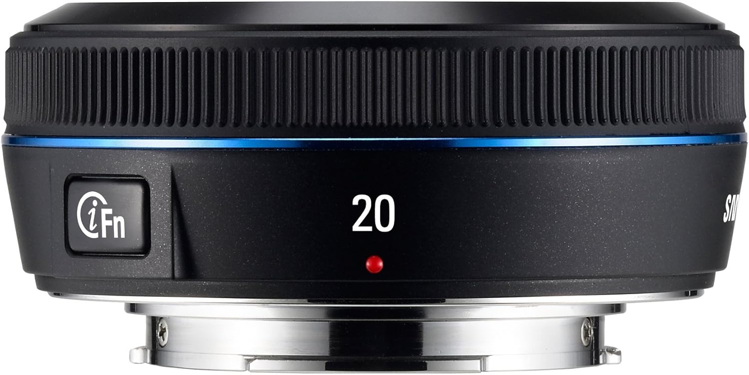 Samsung 20mm F/2.8 Wide Angle Lens For Samsung NX Cameras - Black EX-W20NB