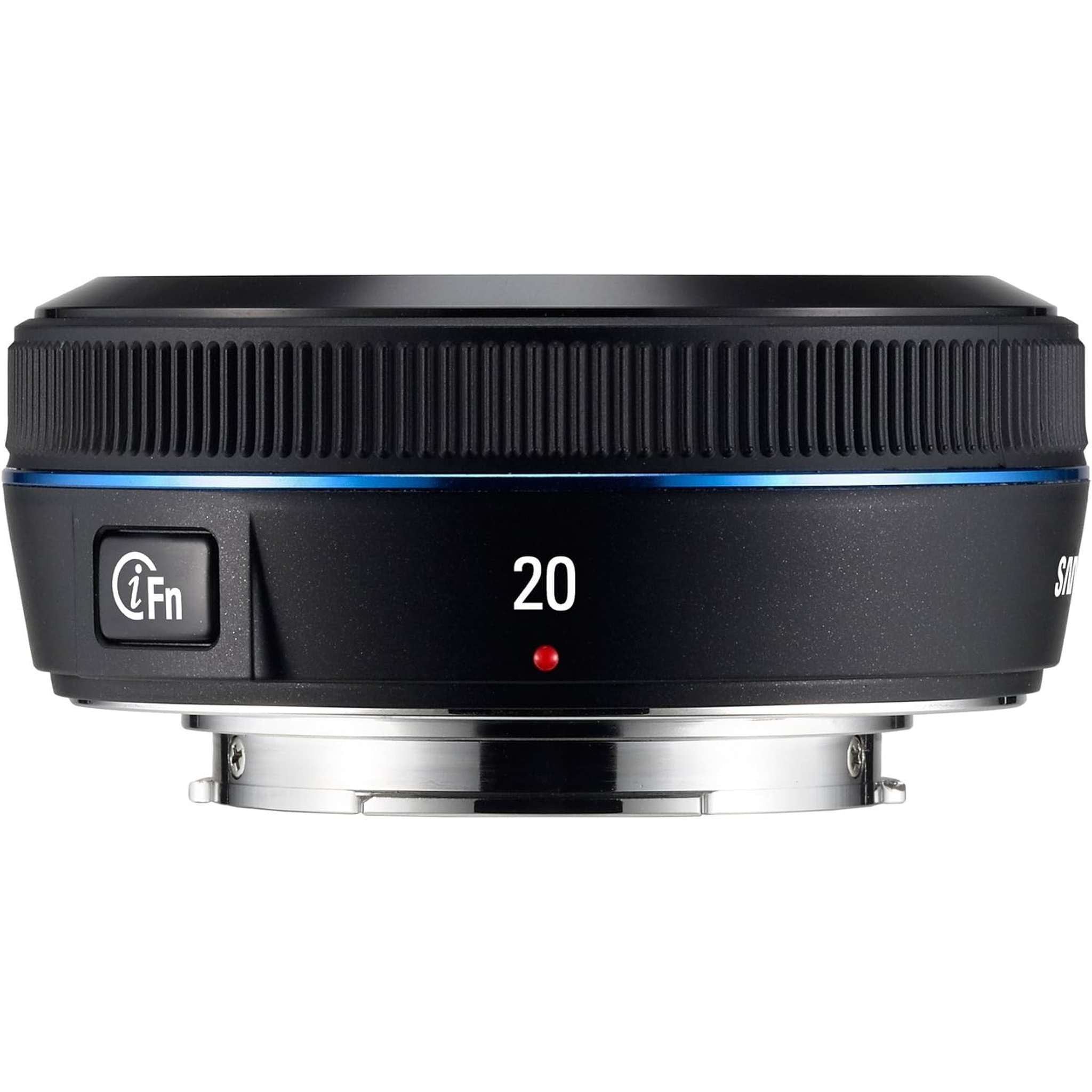 Samsung 20mm F/2.8 Wide Angle Lens For Samsung NX Cameras Black EX-W20NB