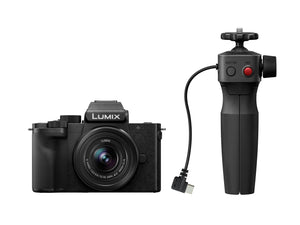 Panasonic LUMIX G100 4k Mirrorless Camera, Lightweight Camera for Photo and Video, Built-in Microphone, Micro Four Thirds with 12-32mm Lens, 5-Axis Hybrid I.S., 4K 24p 30p Video, DC-G100DVK Black