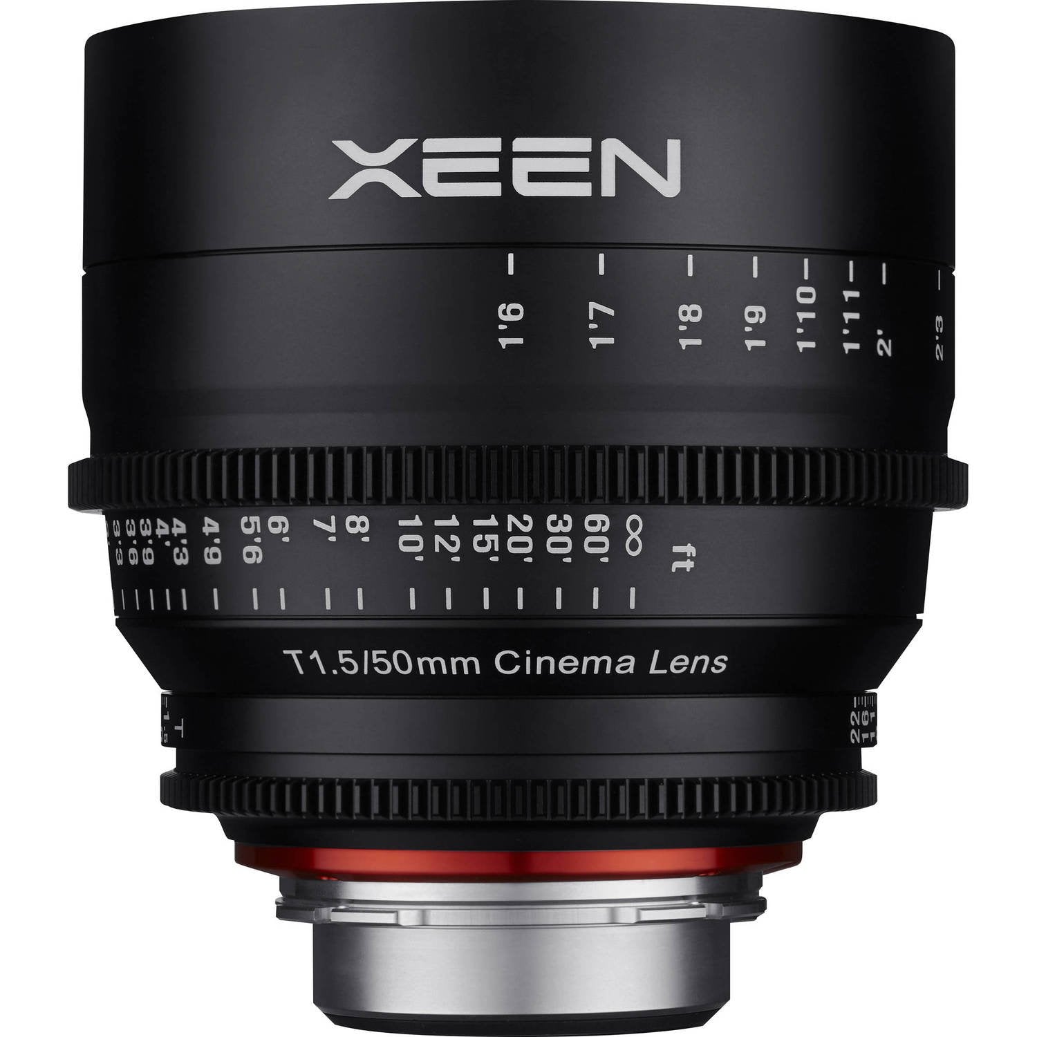 Rokinon Xeen 50mm T1.5 Lens for PL Mount with Professional Accessory Kit
