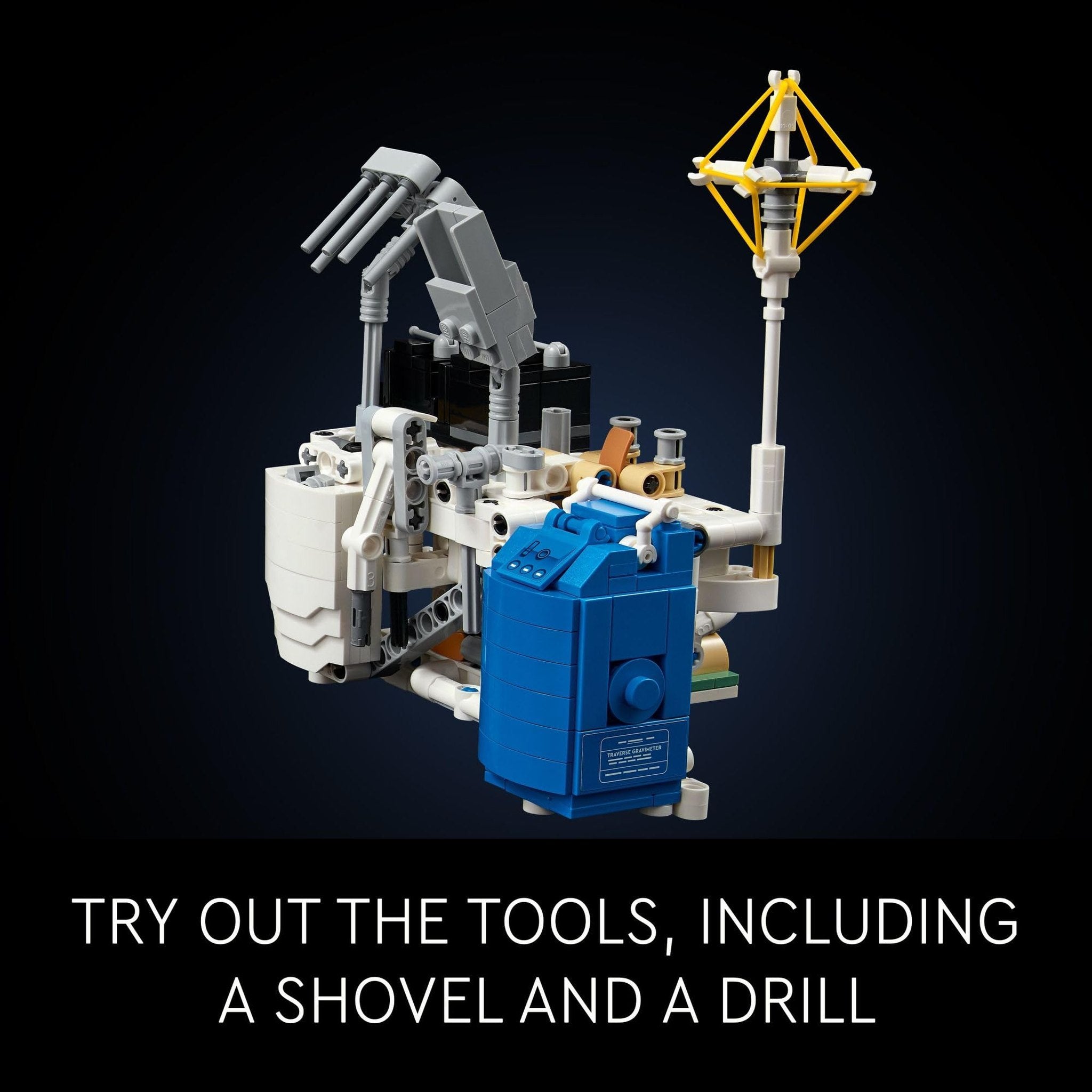 LEGO Technic NASA Apollo Lunar Roving Vehicle LRV Building Set - Collectible Set for Adults, Ages 18+ - Model Kit of Space Rover W/Authentic Details - Gift for Men & Women - 42182