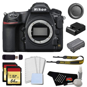 Nikon D850 DSLR Camera Body Only Gold Bundle Nikon