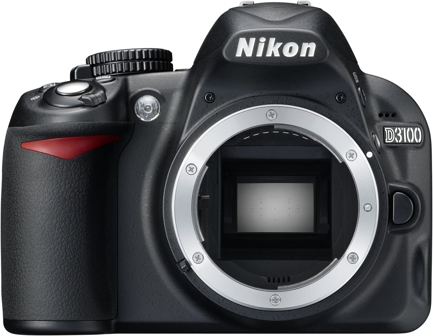 Nikon D3100 14.2MP DX-Format DSLR Digital Camera Body Only No Lens - Black Bundle