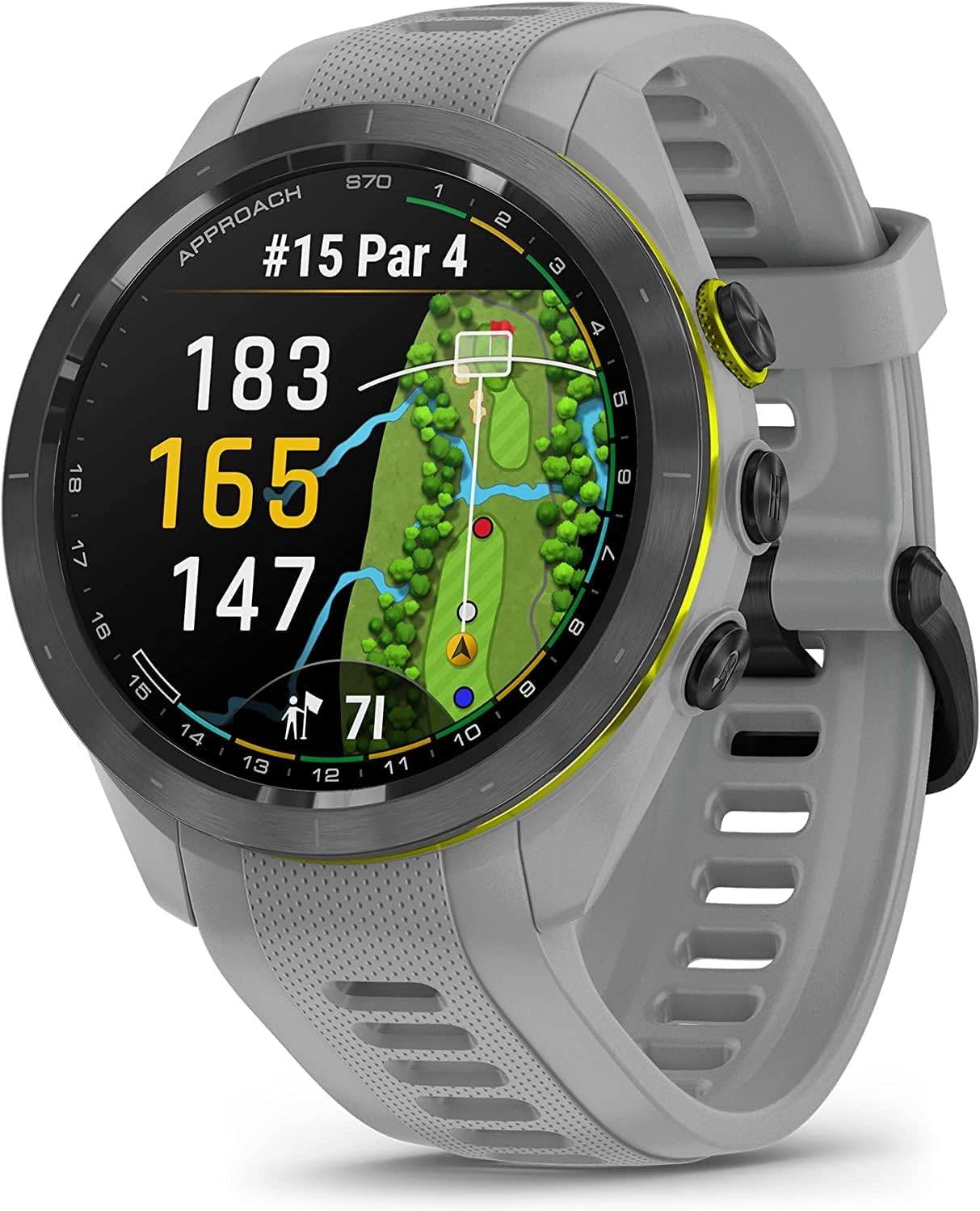 Garmin Approach S70, Black 47mm with Accessories