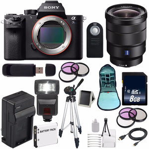 Sony Alpha a7S II a7S Mark II a7SII ILCE7SM2/B Mirrorless Digital Camera International Model + Vario-Tessar T FE 16-35