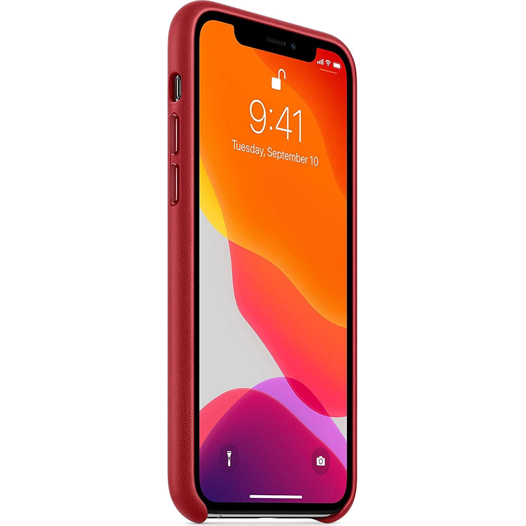 Apple Leather Case for iPhone 11 Pro - Product RED - Refurbished Apple