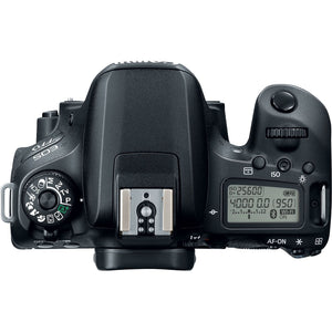 Canon EOS 77D DSLR Camera Body Only 24.2 MP CMOS - Standard Bundle - International Version
