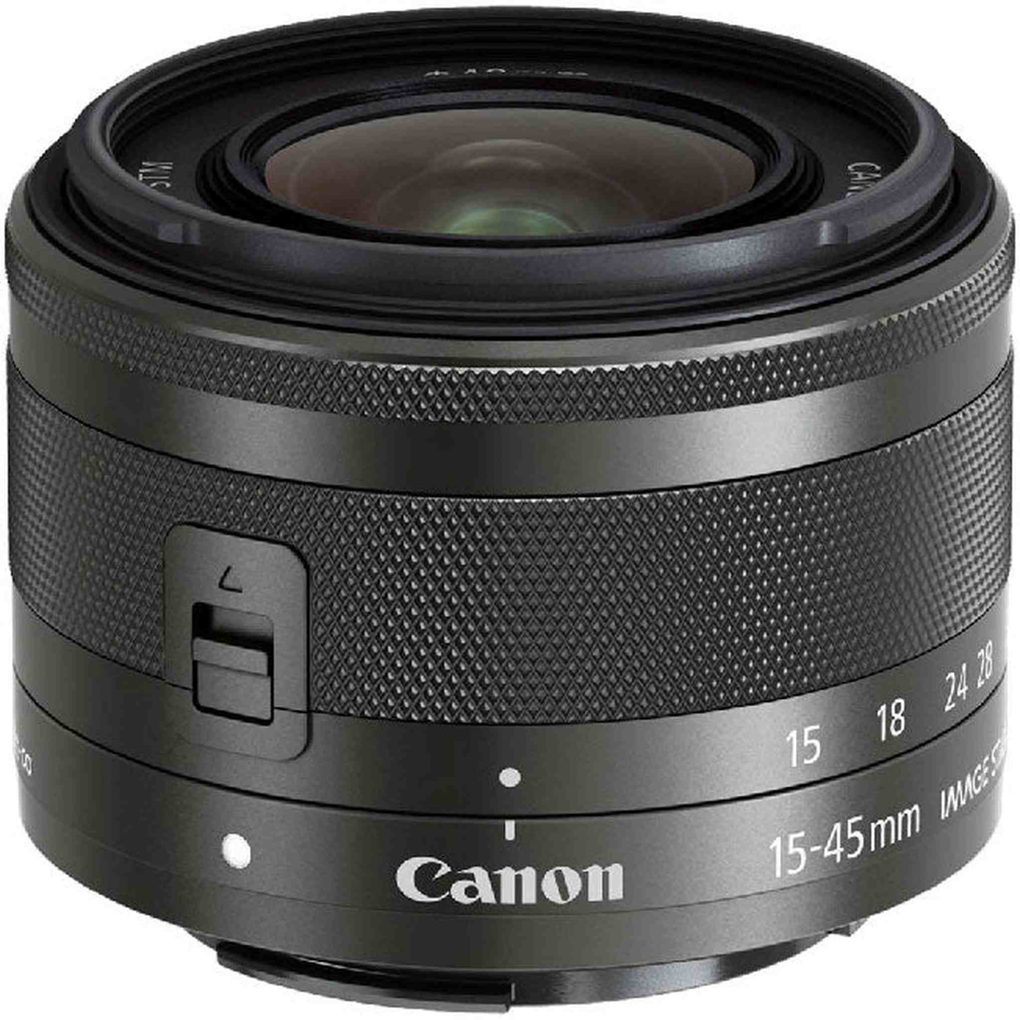 Canon EOS M50 Mirrorless Digital Camera with 15-45mm Lens + Flash + UV FLD CPL Filter Kit + Wide Angle & Telephoto Lens Canon
