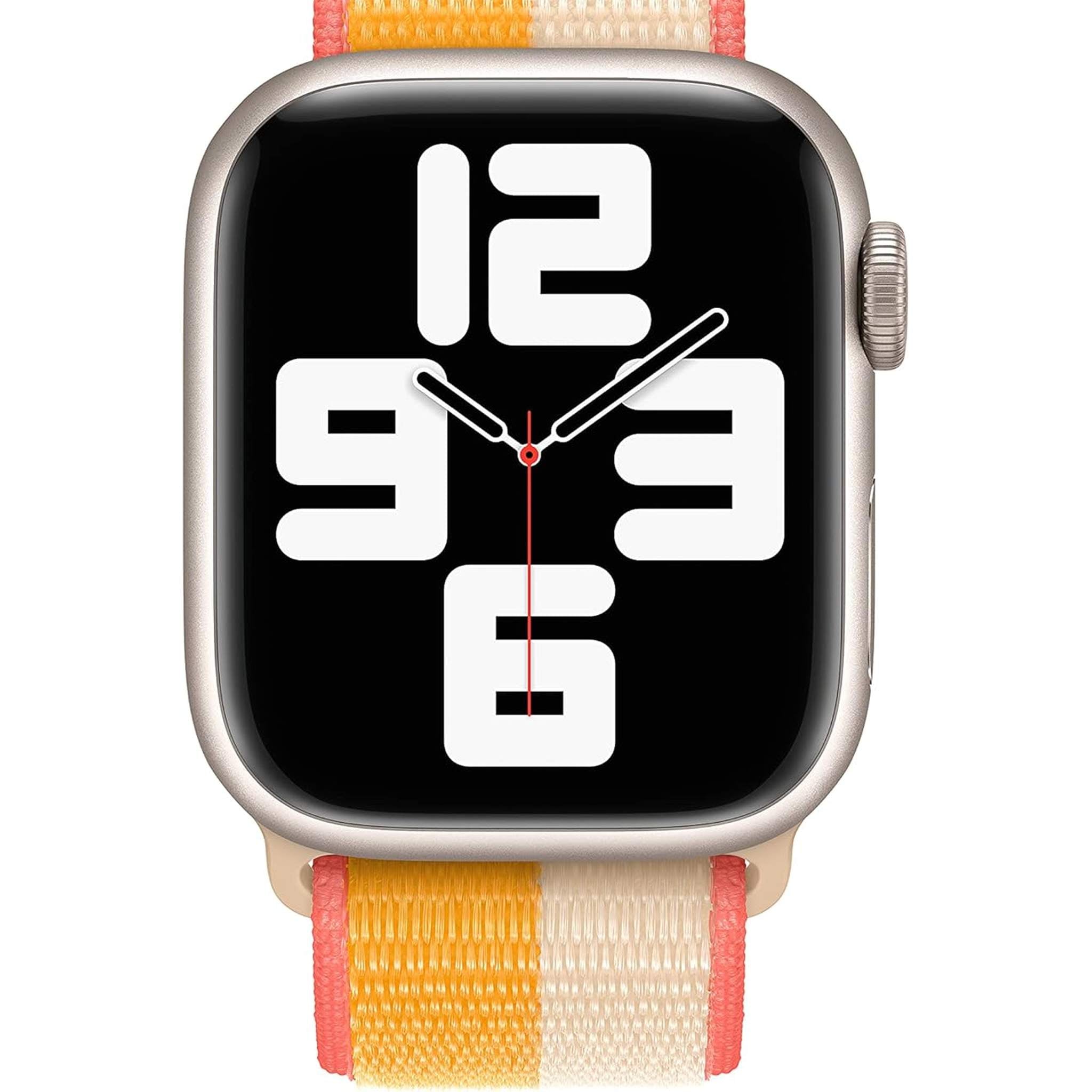 Apple Watch Band - Sport Loop 41mm - Maize/White - Regular Apple