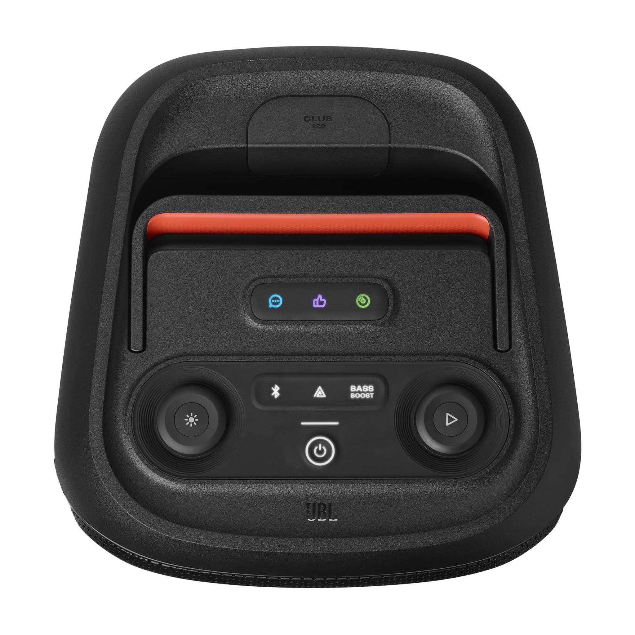 JBL PartyBox Club 120 - Portable Party Speaker with Foldable Handle Black