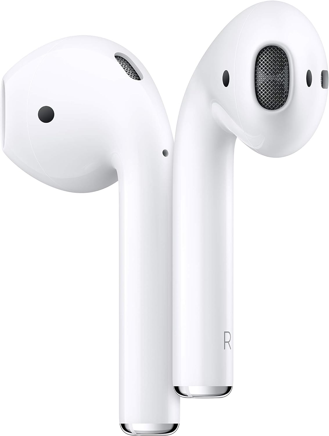 Apple AirPods with Charging Case (2nd Generation) (MV7N2AM/A) - With Cleaning Cloth and USB Power Adapter (Renewed) - Reconditioned