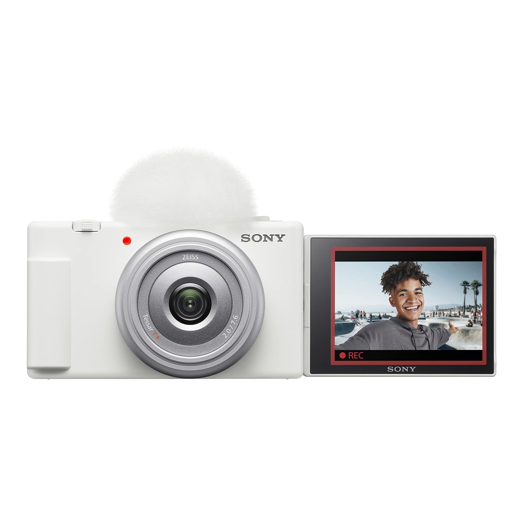Sony ZV-1F Vlog Camera for Content Creators and Vloggers White - Used Sony