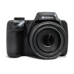 Kodak PIXPRO Astro Zoom AZ528-BK 16 MP Digital Camera with 52x Optical Zoom 24mm Wide Angle Lens 6 fps Burst Shooting 1080P Full HD Video Wi-Fi Connectivity and a 3" LCD Screen Black