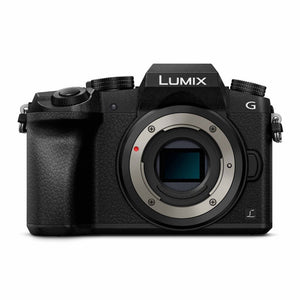 Panasonic Lumix DMC-G7 Mirrorless Micro Four Thirds Digital Camera Black Body Only Kit Box - Reconditioned